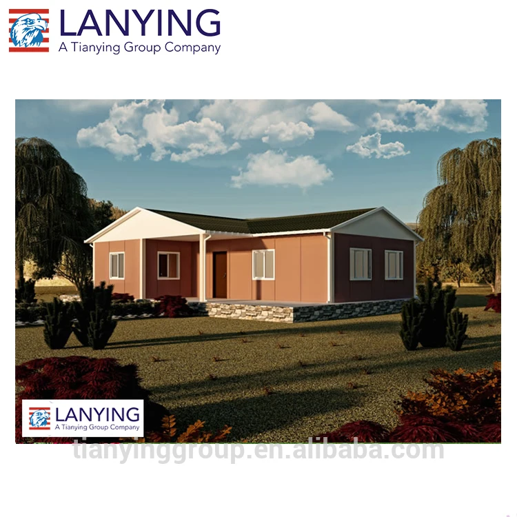 High Quality Prefabricated House Germany Bungalow Home Kits Log