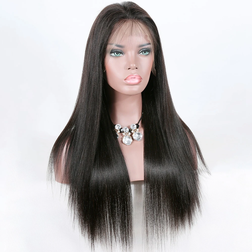 Wholesale Price Alibaba Brazilian Virgin hair silk base Light YAKI Lace Front Wigs Human Hair wigs With Comb for black women, Natural color lace wig
Wholesale Price Alibaba Brazilian Virgin hair silk base Light YAKI Lace Front Wigs Human Hair wigs With Comb for black women, Natural color lace wig