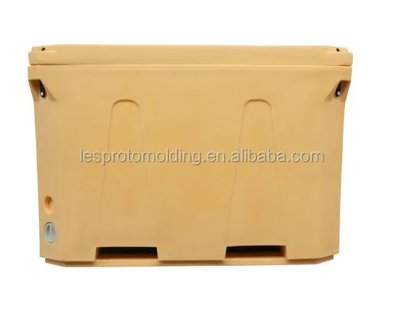 800L fish holding container Durable plastic PE dry ice bin shipping container for dry ice