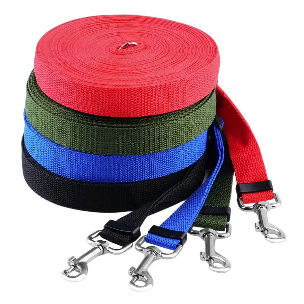 1pc 15m 50ft Long Dog Training Tracking Obedience Recall Lead Leash New