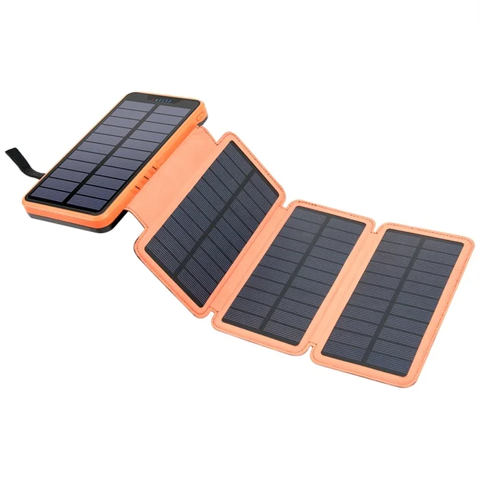 Waterproof Foldable Solar Power Bank 20000mah Portable Solar Cell Phone Charger with LED Light
Waterproof Foldable Solar Power Bank 20000mah Portable Solar Cell Phone Charger with LED Light