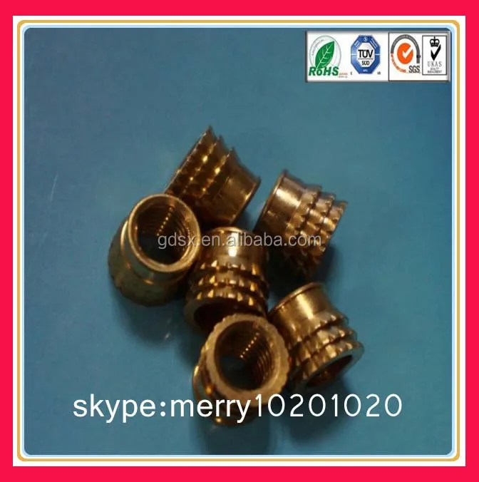 Double Thread Nuts,Outside Threaded Nut,Brass Threaded Insert Nut Buy