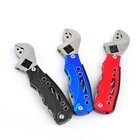 Aluminum handle stainless steel multi function wrench for outdoor