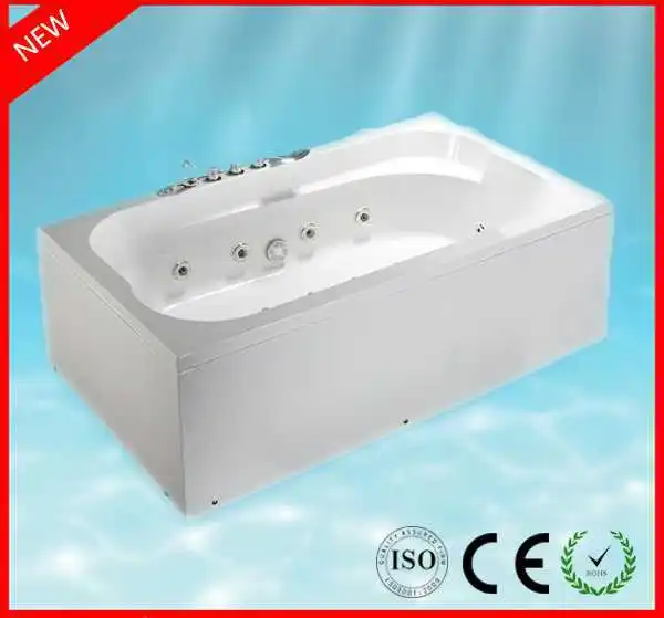 rectangle bath crock with massage spa glass bathtub enclosure