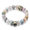 Fashion Nature Stone mix colour real Various stone bracelet Bead Bracelet for women