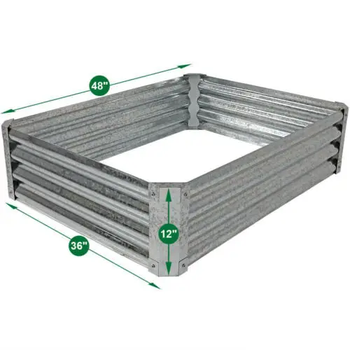 ready to ship raised garden bed