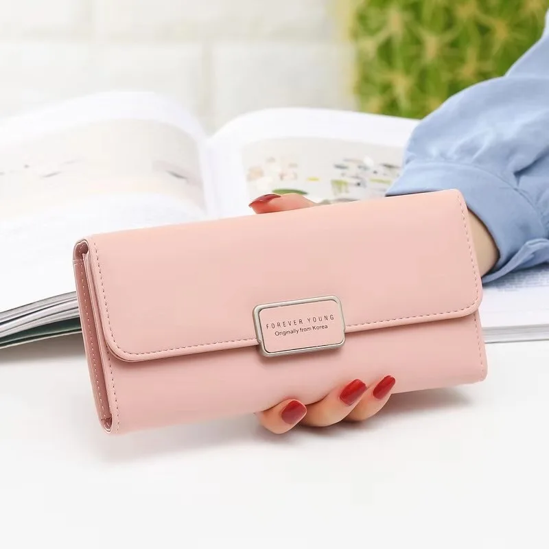 Latest Design Ladies Purse Large Capacity Money Clip Wallet Women Long Leather Wallet Billetera Mujer
Latest Design Ladies Purse Large Capacity Money Clip Wallet Women Long Leather Wallet Billetera Mujer