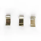 Custom Made Flat Stamping L-type Steel Springs Clips