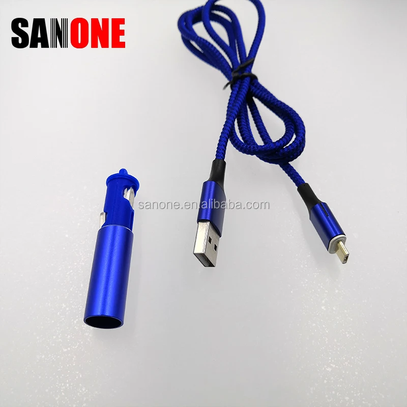 3.1A Charge Data Android Phone Charger Type-C 3 In 1 Magnetic Micro Usb Cable For Iphone with Magnetic Heads Saver - ANKUX.COM