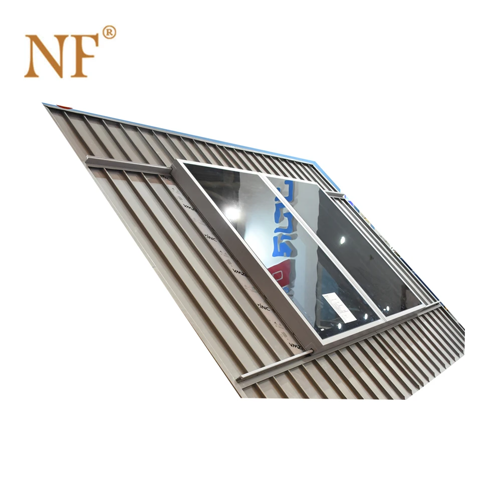 aluminium clad wood roof soundproof skylight window
