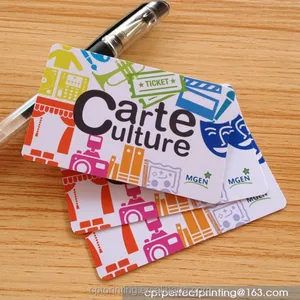 gift cards in plastic
