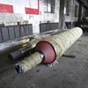 Calender roll paper calendering machine