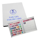 120 Tips False Nail Display Color Chart Nail Polish Nail Gel Color Chart Book