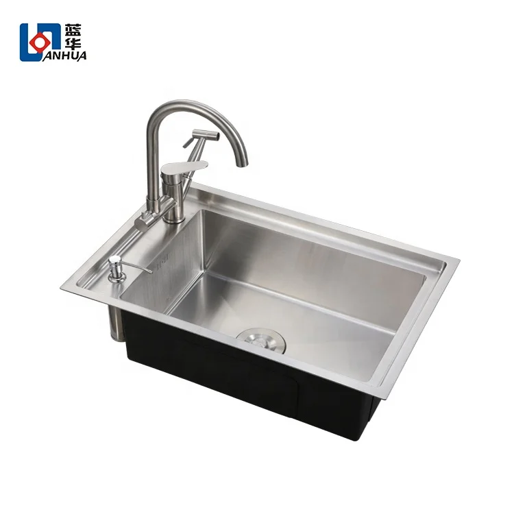 High Quality Turkey Stainless Steel One Piece Kitchen Sink And