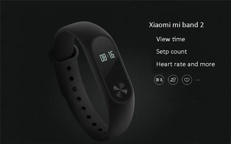 Original Xiaomi Mi Band 2 Smart Watch Bracelet Smart Wristband Pedometer Sleep Tracker Mi Band2