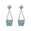E-118-fashion jewelry made in china wholesale Crystals from Swarovski, new model stud earring
