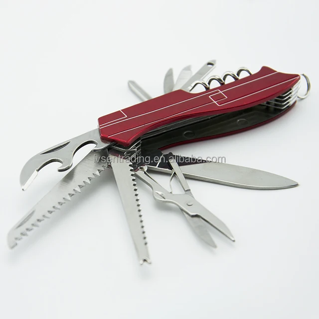 pocket camping swiss multifunction army knife