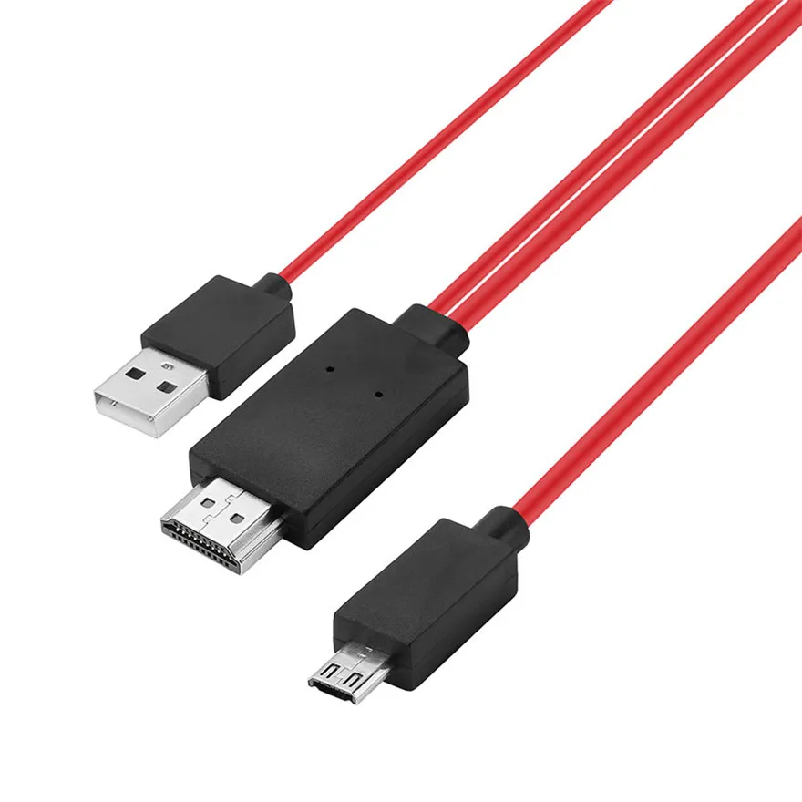 

11 pin 5 pin Micro USB to HDMI Video Audio Cable HDTV HD TV adapter For Samsung Galaxy S5 S3 S4 note 4 3 2 For S2 HTC LG