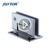 High quality shower stainless steel hinge for bathroom glass door JU-W101