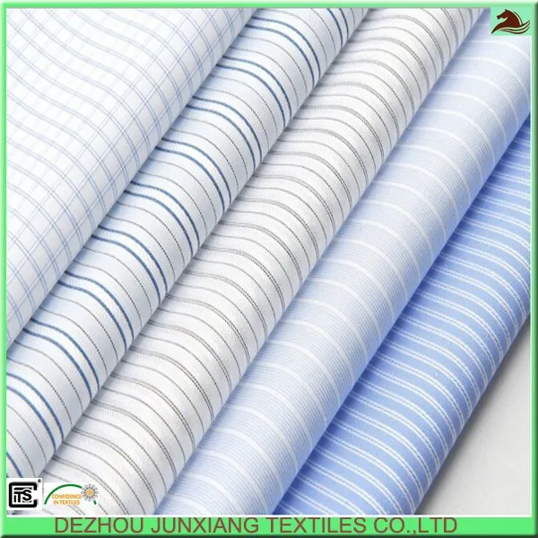 cotton stripe yarn dyed shirt fabric