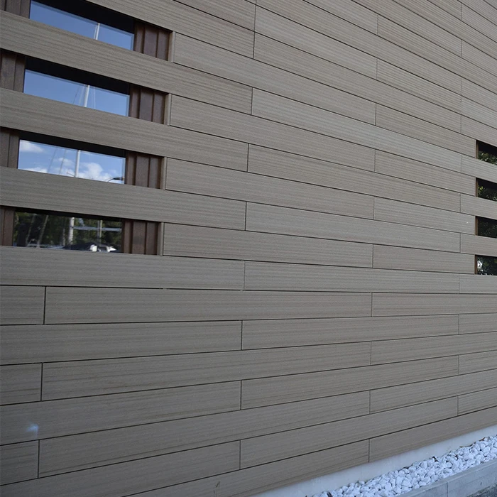 Anti UV composite plastic wood wpc cladding wall paneling