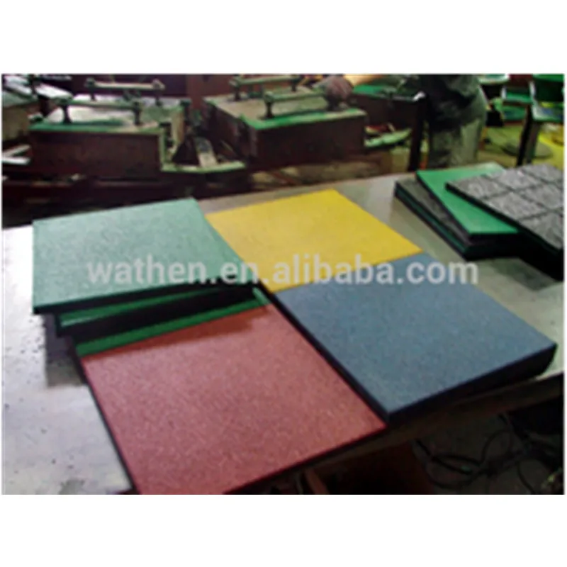 High Quality Outdoor Playground Rubber Tile Rubber Flooring Mat