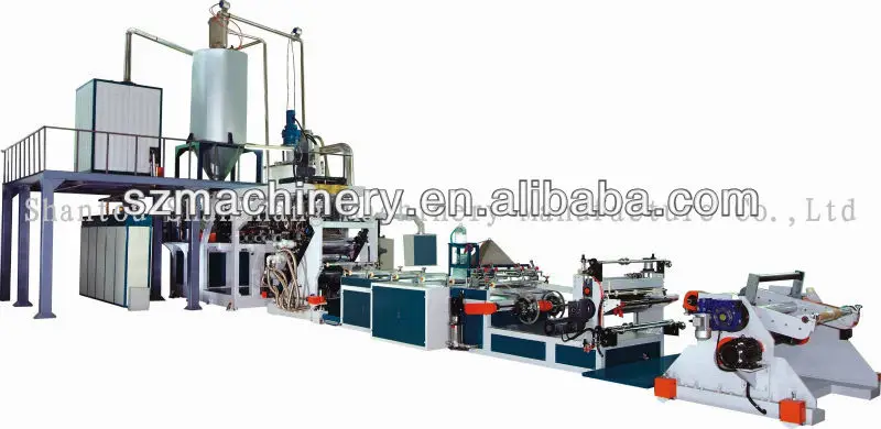 Plastic Extrusion Line,APET Sheet Extrusion,Single Layer Extrusion,Driving Power 132kw