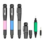 Multi tool pen with screwdriver light pen
