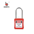 hot selling plastic safety mini lockout padlock with master key
