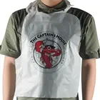 Plastic Waterproof Disposable Adult Feeding Bibs with Pocket