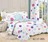 New arrival excellent quality multi-pattern printed bedding set bedspread patchwork adult quilt