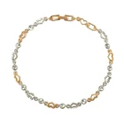 76182 Xuping love design multicolor gold charm bracelet+luxury designer bracelets women