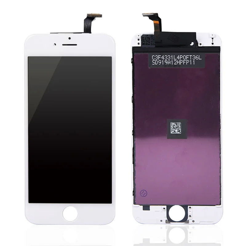 LCD Digitizer Touch Screen Display Replacement Assembly mobile lcd screen for iphone 6, Black white
LCD Digitizer Touch Screen Display Replacement Assembly mobile lcd screen for iphone 6, Black white