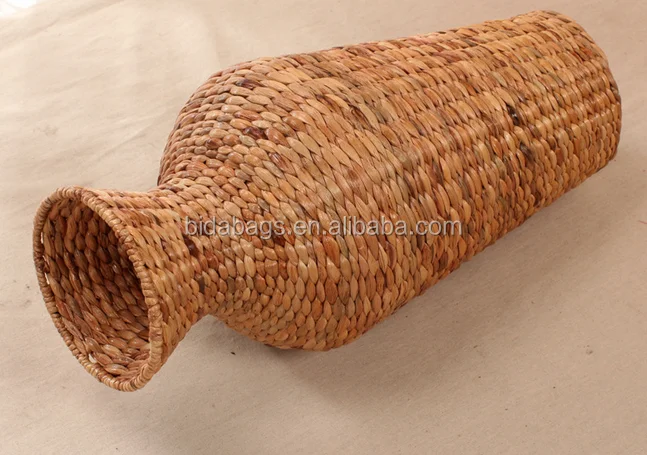 pure handmade basket wicker rattan vases pots