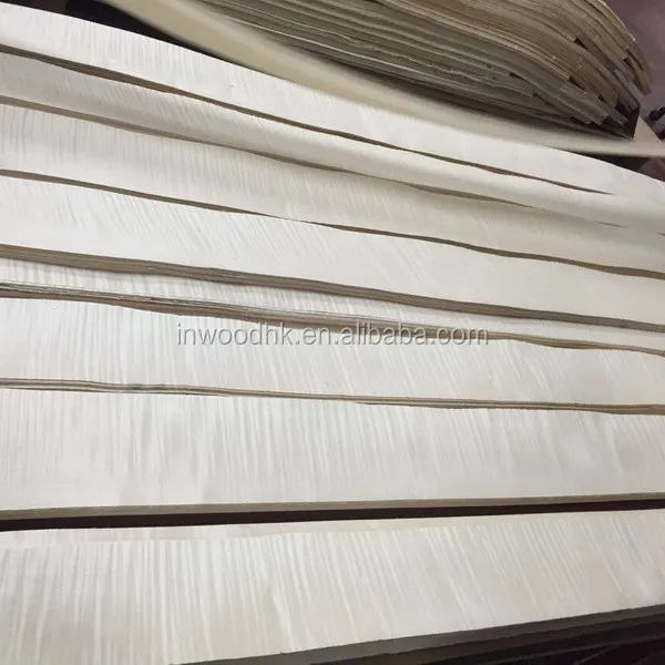 white figured sycamore wood veneer for decoration