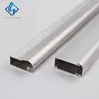 Profile Price Aluminium Door Profile Furniture Aluminum Extruded Profile For Kitchen Cabinet Door Factory Price