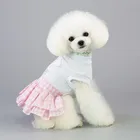 Wholesale pet dress dog clothes korea design summer clothing