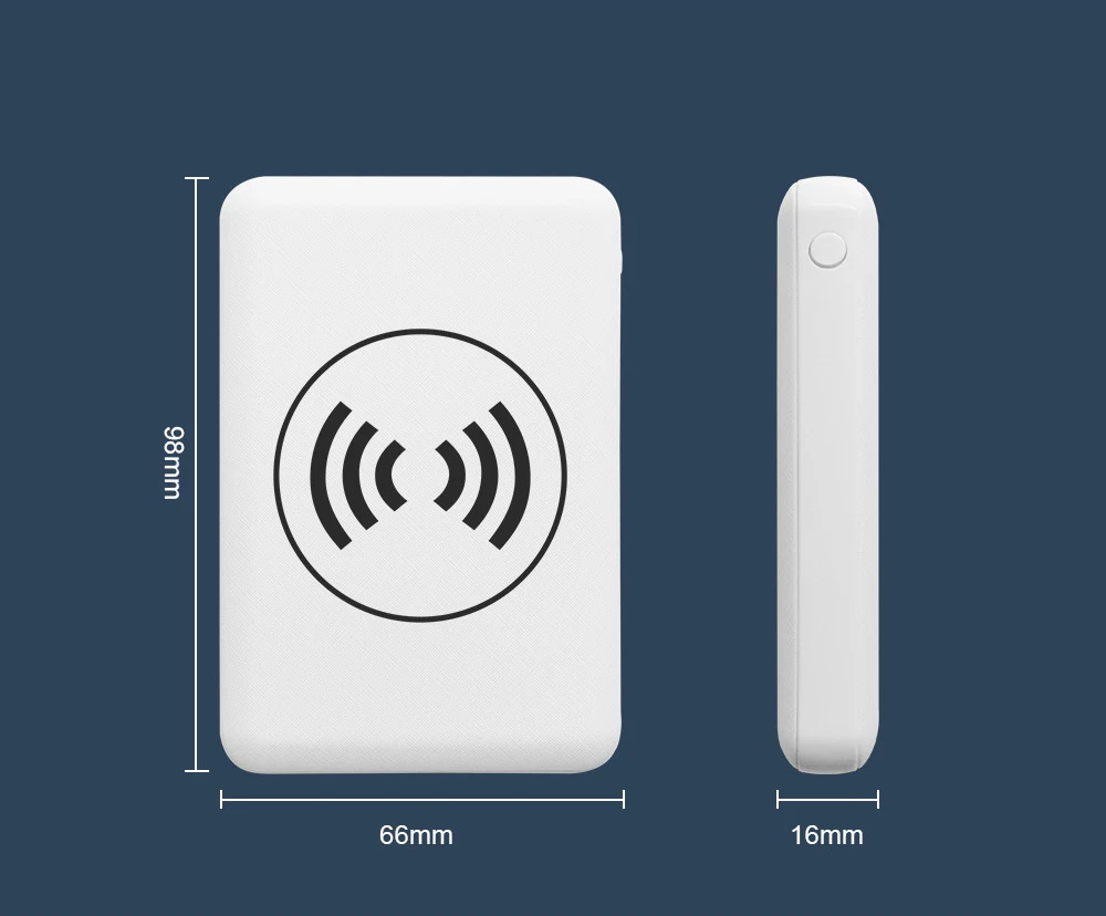 Mini power banks 5000mAh wireless powerbank for smartphone - ANKUX.COM