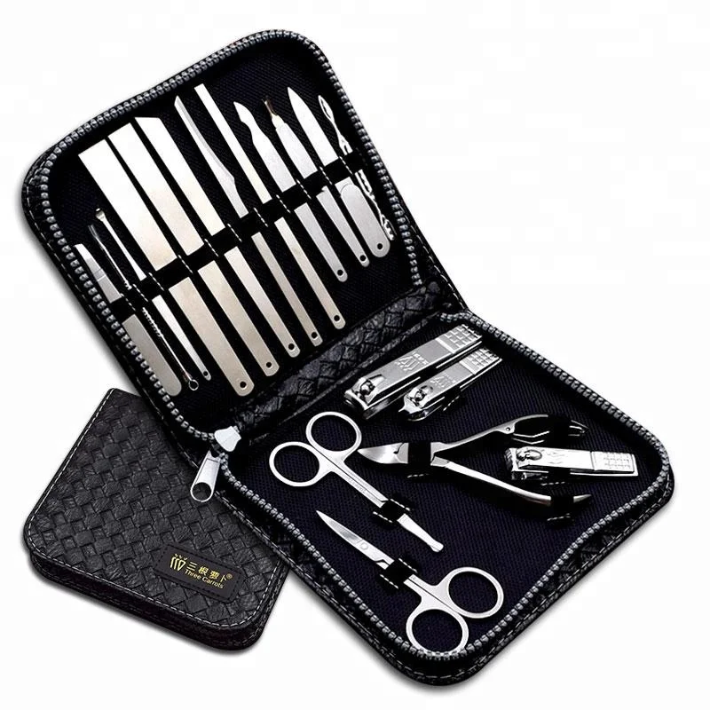 18 piece leather gift nail professional manicure private label bag cheap color manicure pedicure set for man, Black blue gold yellow red white puple grey
18 piece leather gift nail professional manicure private label bag cheap color manicure pedicure set for man, Black blue gold yellow red white puple grey