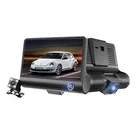 4.0 Inch Car DVR Driving Recorder 1080P Triple Camera lens Car Black Box Dash Cam
