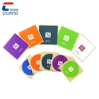 Factory price wholesale cheap Custom Waterproof Programmable PET RFID NFC Tag/Label/Sticker