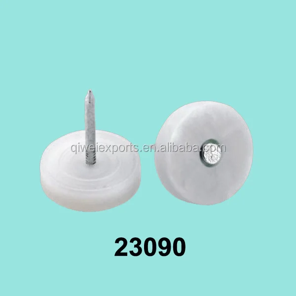 NO.23090furniture feet nail,plastic glides.jpg