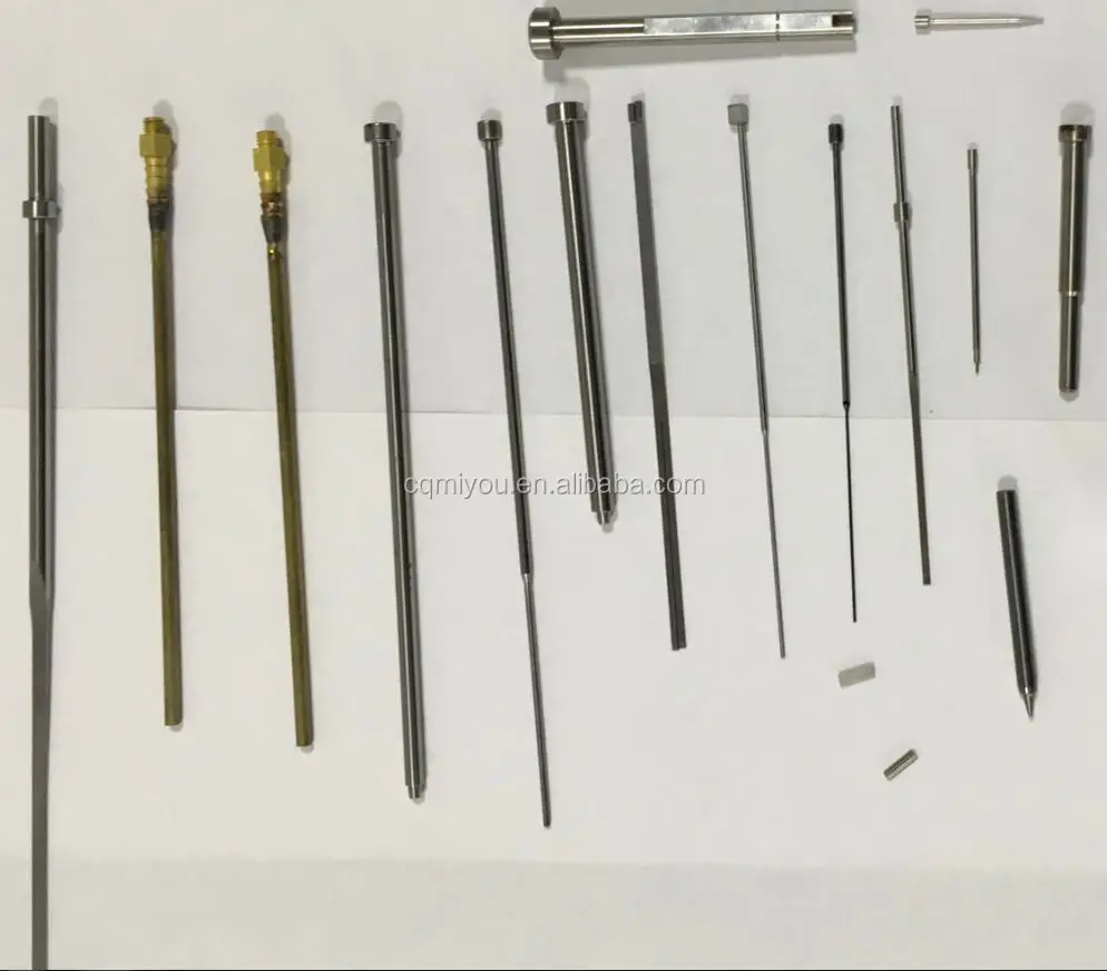 plastic injection mold parts Ejector pins of mold component
