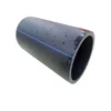 sdr17 pn10 pn25 polyethylene hdpe pipe 225mm black color with blue stripe 560mm hdpe pipe 110mm corrugated pipe