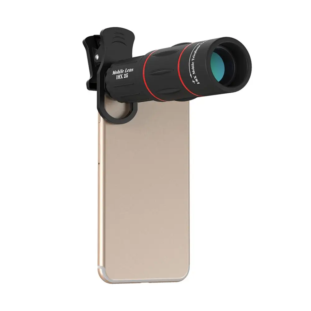 China Factory Wholesale Mobile Phone External 18x Telephoto Lens For Phone Camera, Black
China Factory Wholesale Mobile Phone External 18x Telephoto Lens For Phone Camera, Black