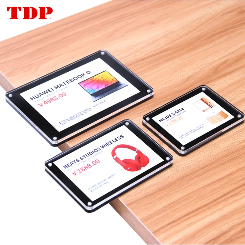 Factory Wholesales Customized 4*6 5*7 Magnetic Acrylic Picture Frame