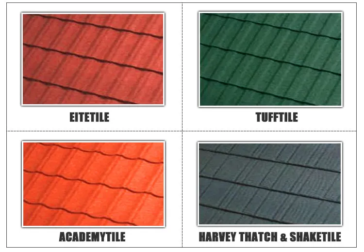 Color stone coated metal tile production line