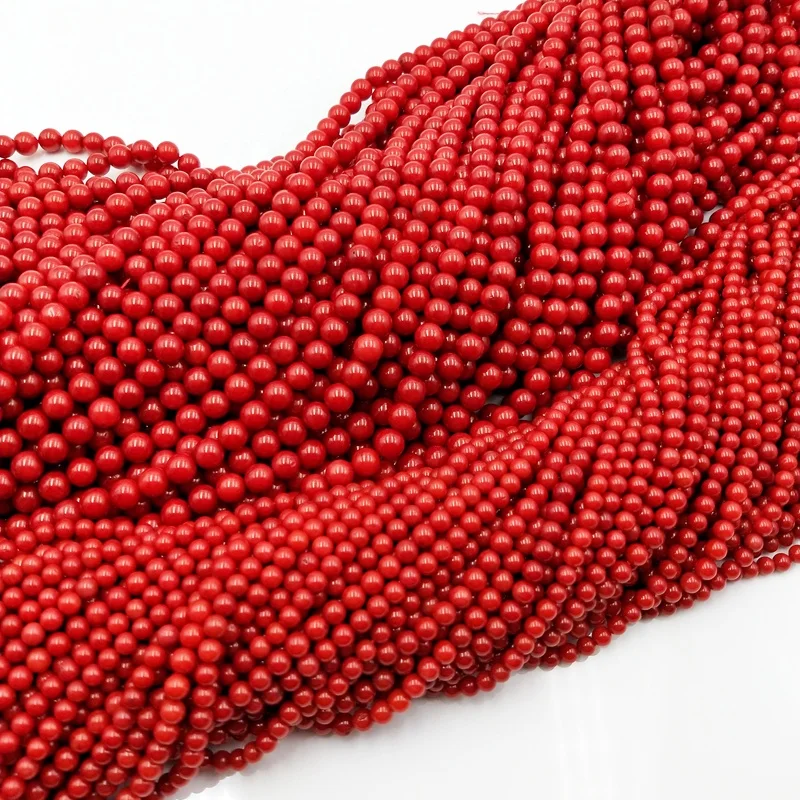 Red Sea Bamboo Coral Round Loose Beads 4mm 5mm 6mm 7mm 8mm 9mm DIY Fashion Jewelry Necklace making 15.5"per stand
Red Sea Bamboo Coral Round Loose Beads 4mm 5mm 6mm 7mm 8mm 9mm DIY Fashion Jewelry Necklace making 15.5"per stand