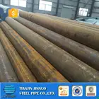 helical submerged arc welding hsaw steel pipe tube used oil well casing pipe excellent material galvanized round steel pipe