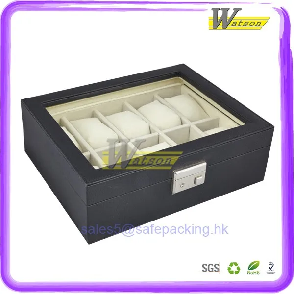 high quality handmade square cardboard compartment gift box with
